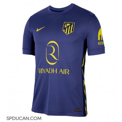 Muški Nogometni Dres Atletico Madrid Antoine Griezmann #7 Gostujuci 2025-26 Kratak Rukav Muški Nogometni Dres Atletico Madrid Antoine Griezmann #7 Gostujuci 2025-26 Kratak Rukav